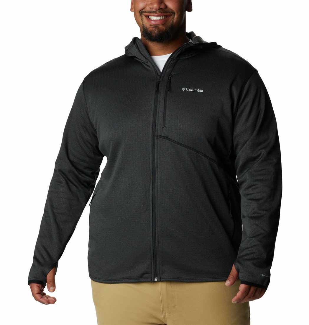 COLUMBIA PARK VIEW FLEECE FULL ZIP RIVER BLUE HEATHER - Giacca pile