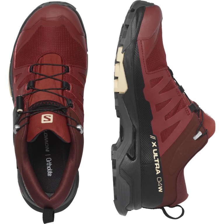 Кросівки Salomon X Ultra 4 GTX W - червоні/чорні