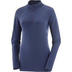 Футболка Salomon Essential Seamless W - синя