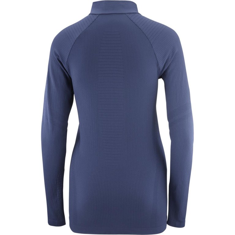 Футболка Salomon Essential Seamless W - синя