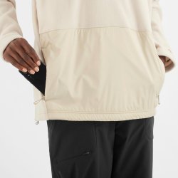 Кофта Salomon Outlife Polartec HZ - біла