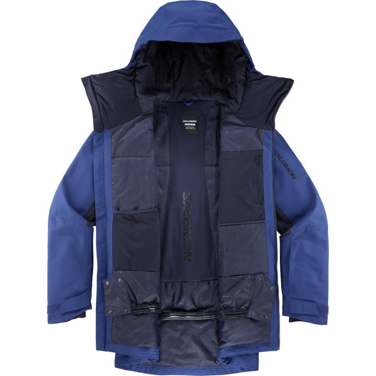 Куртка Salomon Untracked M Jacket - синя/чорна