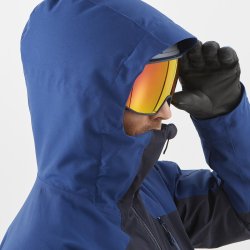 Куртка Salomon Untracked M Jacket - синя/чорна