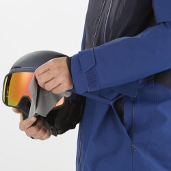 Куртка Salomon Untracked M Jacket - синя/чорна