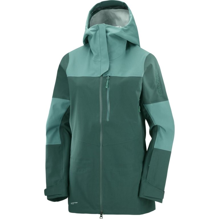 Куртка Salomon Stance 3L Jacket W - зелена
