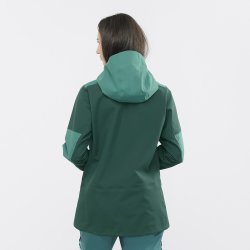 Куртка Salomon Stance 3L Jacket W - зелена