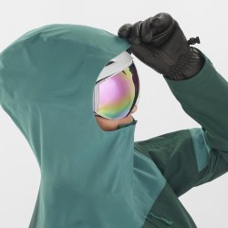 Куртка Salomon Stance 3L Jacket W - зелена