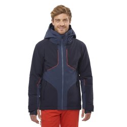 Куртка Salomon Brilliant JKT M - синя/червона