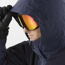 Куртка Salomon Brilliant JKT M - синя/червона
