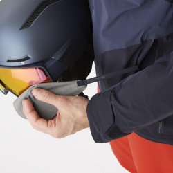 Куртка Salomon Brilliant JKT M - синя/червона
