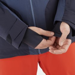 Куртка Salomon Brilliant JKT M - синя/червона