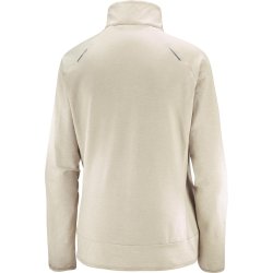 Куртка Salomon MTN Hybrid Mid W Jacket - бежево-фіолетова