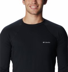 Футболка Columbia Midweight Stretch Long Sleeve Top M - чорний