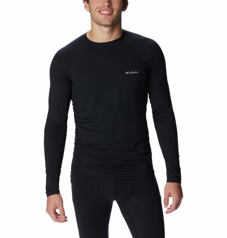 Футболка Columbia Midweight Stretch Long Sleeve Top M - чорний