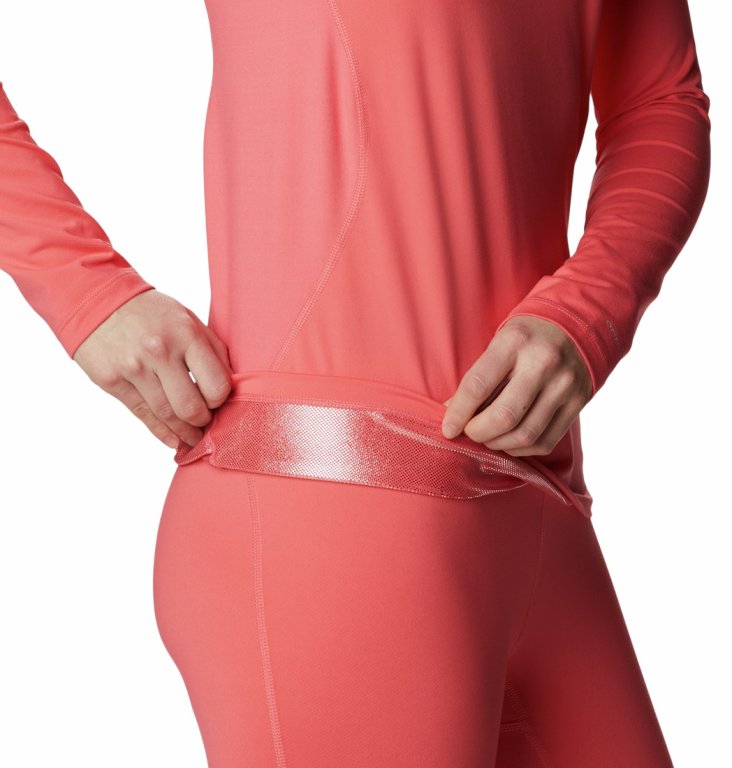 Tričko Columbia Midweight Stretch Long Sleeve Top W - lososová