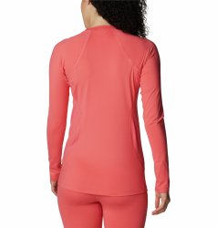 Tričko Columbia Midweight Stretch Long Sleeve Top W - lososová