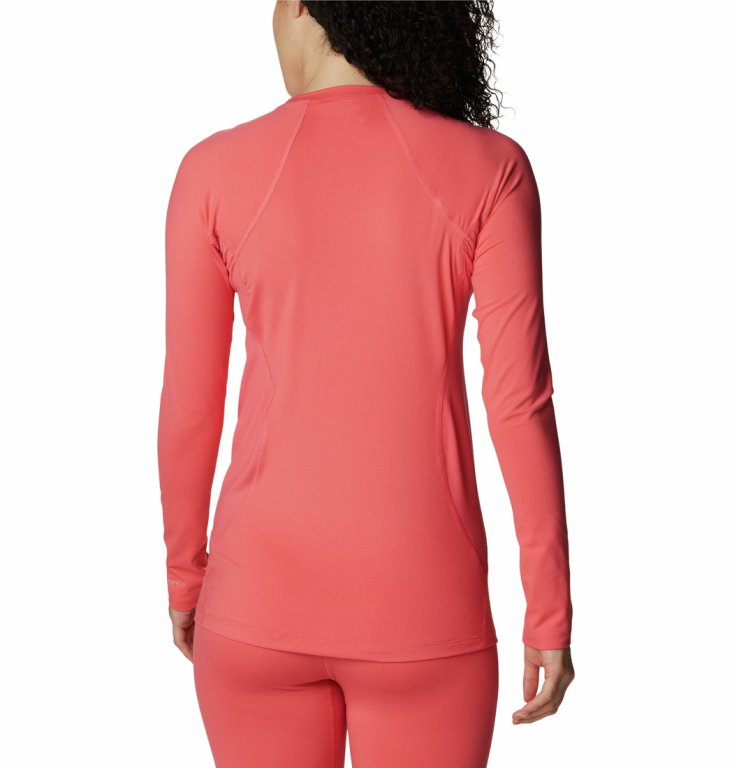 Tričko Columbia Midweight Stretch Long Sleeve Top W - lososová