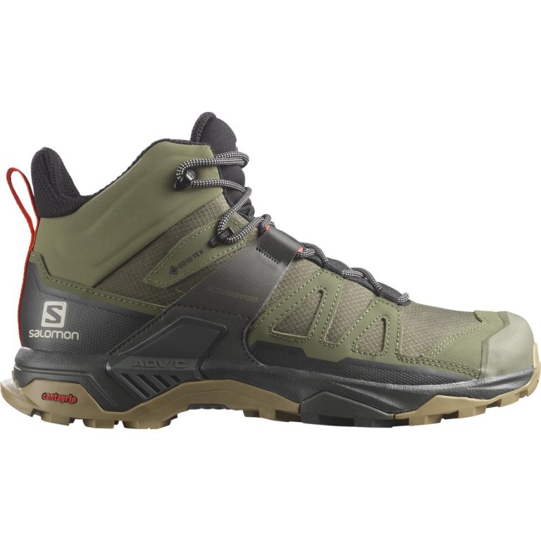 Взуття Salomon X Ultra 4 Mid GTX M - зелені/чорні