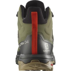Взуття Salomon X Ultra 4 Mid GTX M - зелені/чорні