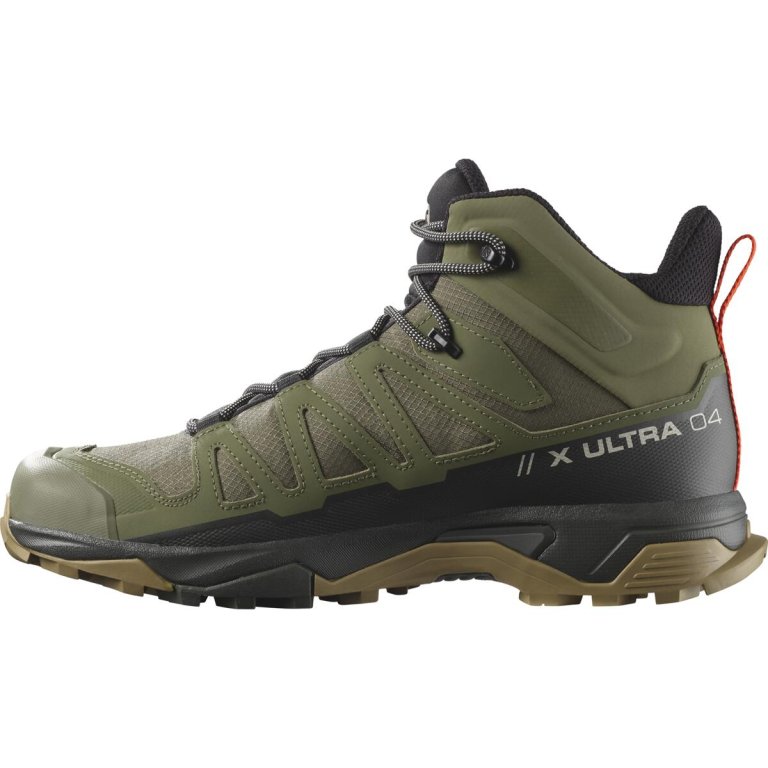 Взуття Salomon X Ultra 4 Mid GTX M - зелені/чорні