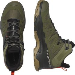 Взуття Salomon X Ultra 4 Mid GTX M - зелені/чорні