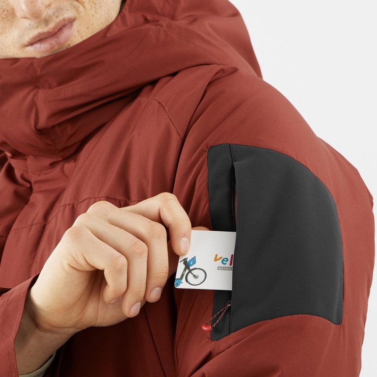 Куртка Salomon Outlife GTX Ins Jacket M - червоний