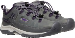 Взуття дитяче Keen Targhee Low WP J - сіре/фіолетове