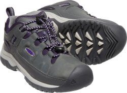 Взуття дитяче Keen Targhee Low WP J - сіре/фіолетове