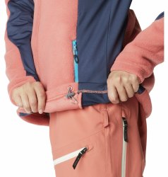 Світшот Columbia Titan Pass™ 2.0 II Fleece W - лосось/темно-синій