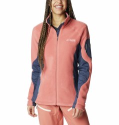 Світшот Columbia Titan Pass™ 2.0 II Fleece W - лосось/темно-синій