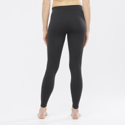 Легінси Salomon Essential Warm Seamless Tights W - чорні