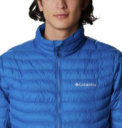 Bunda Columbia Powder Pass™ Jacket M - modrá