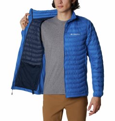 Bunda Columbia Powder Pass™ Jacket M - modrá