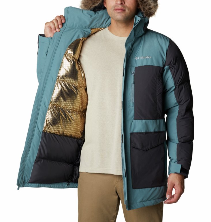 Куртка Columbia Marquam Peak Fusion™ Parka M - синя/сіра