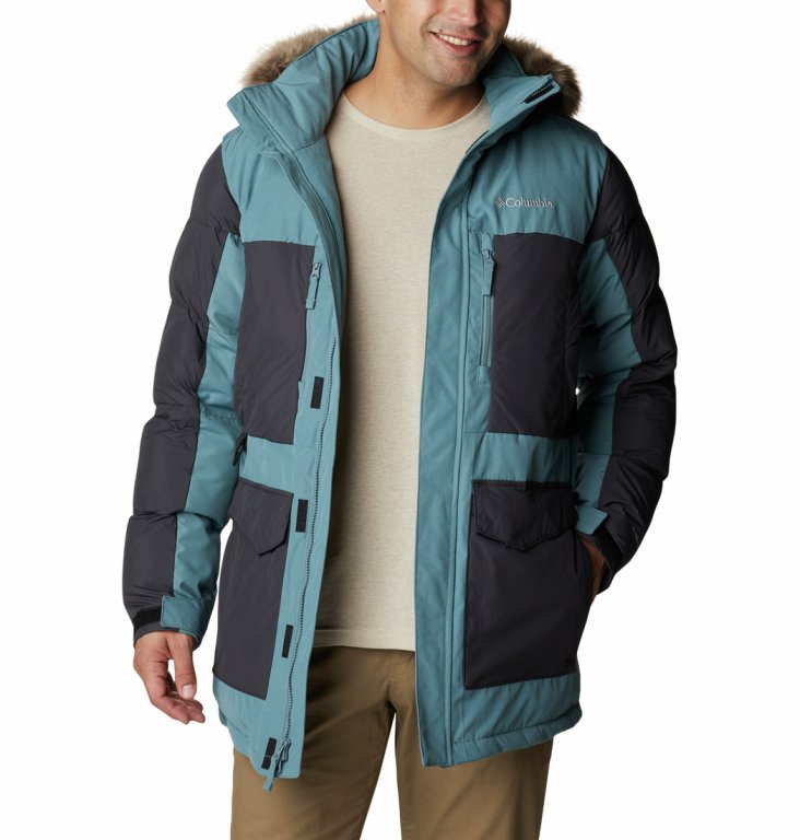 Куртка Columbia Marquam Peak Fusion™ Parka M - синя/сіра