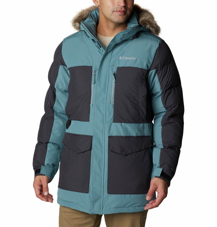 Куртка Columbia Marquam Peak Fusion™ Parka M - синя/сіра