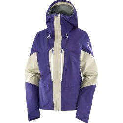 Куртка Salomon Mountain GTX 3L Jacket W - фіолетова