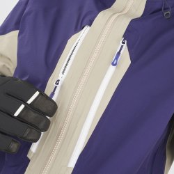Куртка Salomon Mountain GTX 3L Jacket W - фіолетова