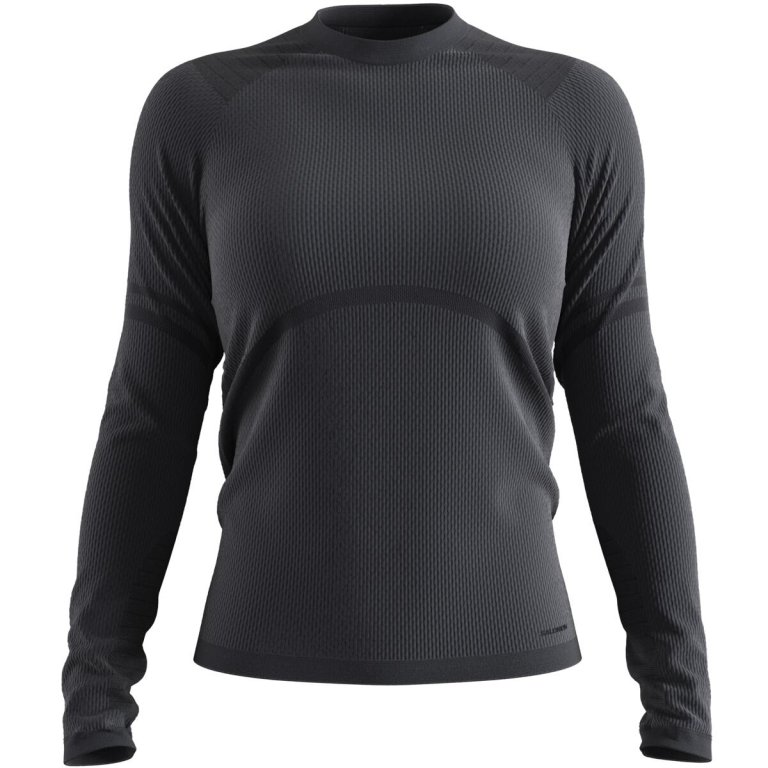 Футболка Salomon Essential Warm LS Top W - чорна