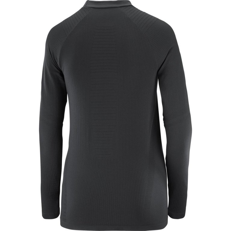 Футболка Salomon Essential Warm LS Top W - чорна