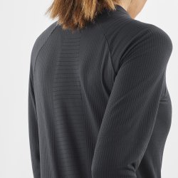 Футболка Salomon Essential Warm LS Top W - чорна