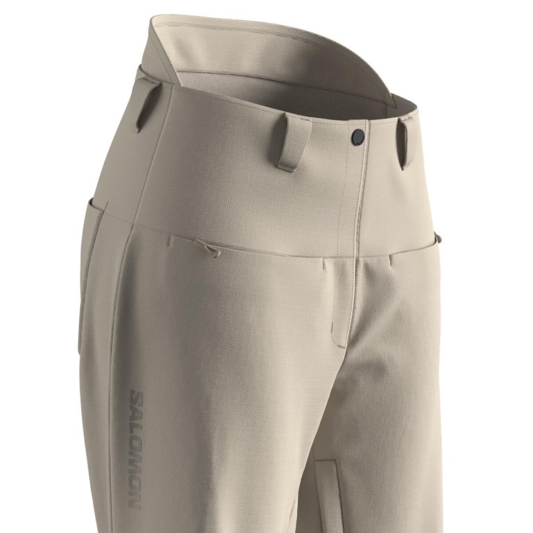 Штани Salomon Brilliant Pants (стандартна довжина) W - бежевий