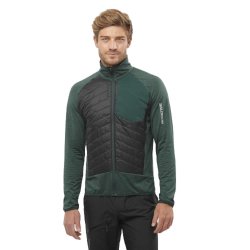 Куртка Salomon Mountain Hybrid Mid M Jacket - зелена