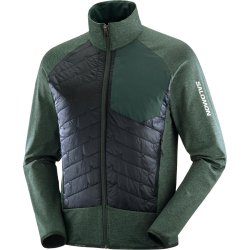 Куртка Salomon Mountain Hybrid Mid M Jacket - зелена