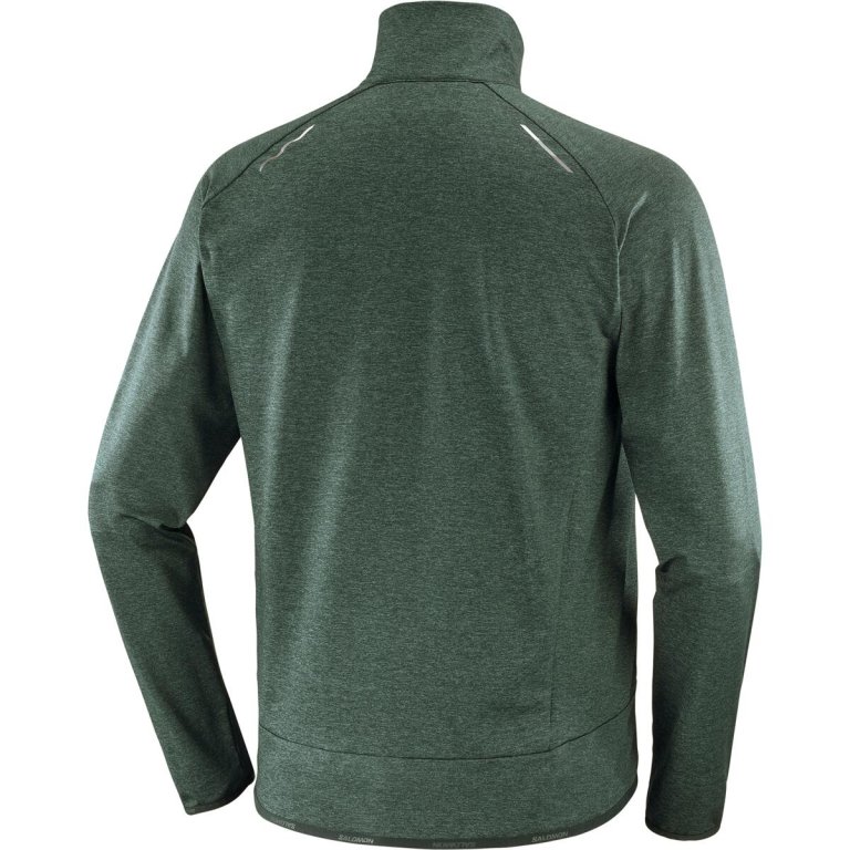 Куртка Salomon Mountain Hybrid Mid M Jacket - зелена