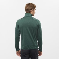 Куртка Salomon Mountain Hybrid Mid M Jacket - зелена