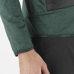 Куртка Salomon Mountain Hybrid Mid M Jacket - зелена