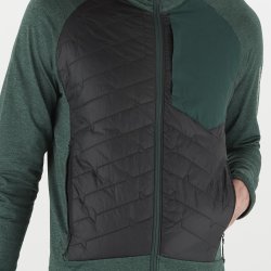 Куртка Salomon Mountain Hybrid Mid M Jacket - зелена