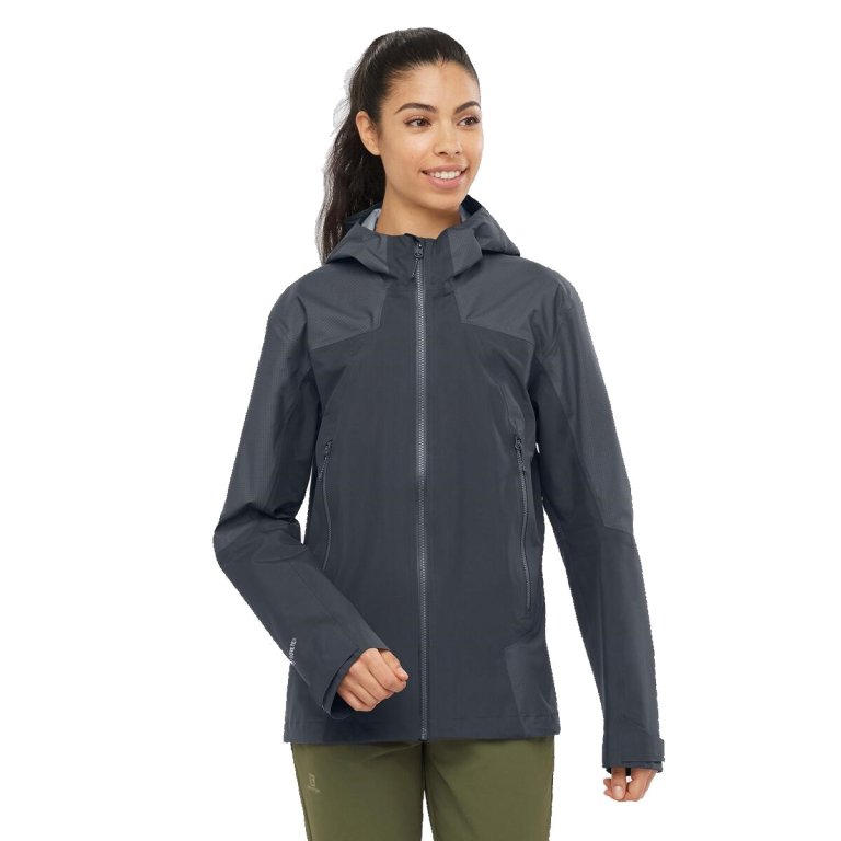 Куртка Salomon OUTLINE GTX® HYBRID JKT W - сіра