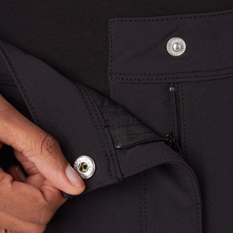 Kalhoty McKinley Active Yuba W (standardní délka) - černá
